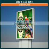 Popular pretty design light box city advertising portable standing signage