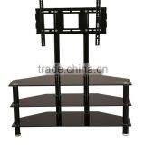 China Supply Fashion Design Glass tv Stand With Low Price thumbnail-1
