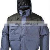 Polyester Pongee Ripstop Waterproof Winter Jacket for Man 2013 thumbnail-1