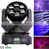 2015 Newest Bee Eye Beam Wash Zoom 4in1 RGBW 6pcs 15w LED Mini Moving Head