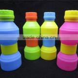 2015 the Hottest Bpa Free Outdoor Silicone Water Bottle thumbnail-1