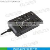 Hot Selling 2.0 Usb Hub 10 Port