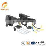 Plastic 4-Way Flat to 7-Way Round RV Blade and 4-Way Flat Adapter With Integrated Test Lamps thumbnail-1