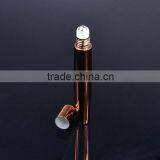 15ml Bright Brown Tall Thin Roll on Bottles Wholesale for Mini Perfume