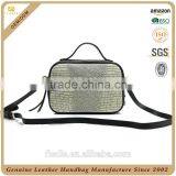 CSS1496-002 2016 Latest Lady Metal Genuine Leather Lizard Grain Embossed Cross Body Purse Mini Handbags thumbnail-5