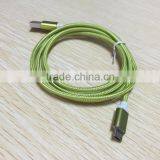 USB 2.0 A Type Male to Micro Usb 2.0 Male Data Charging Cable Green Color thumbnail-3