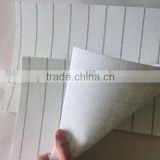 High quality Striped Fabric Cellulose Insole Board/shoes material