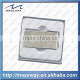 High Quality Business Gift Unique Brrass Blank Silver Money Clip thumbnail-4