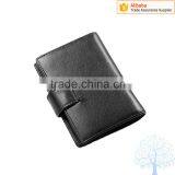 Customed Business Leather Silicone Card Holder With Metal Buckle thumbnail-1