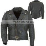 DL-1183 Leather Motorbike Jacket