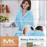 Polyester SP Hooded Microfiber Bathrobe thumbnail-1