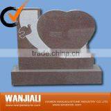 Granite Stone Heart Tombstone thumbnail-1
