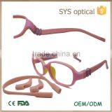 Novelty Eco_freindly Glasses Pink Color Girls Prefer Beautiful Baby Optical Frame thumbnail-2