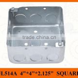 Galvanized Electric Steel Metal Junction Box Outlet box