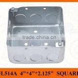 Galvanized Electric Steel Metal Junction Box Outlet Box