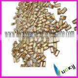 Mirror Glass Flat Back Crystal Rectangle Shape 3x7 mm Light Colorado Topaz thumbnail-1