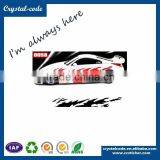 Custom Paper Self Adhesive Car Sticker Label