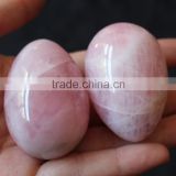 Romantic Polished Rose Quartz Crystal Egg for Gift