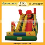 2013 hot sale high quality clown inflatable slide