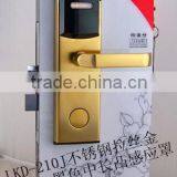 20% Save 304 Stainless Steel Rfid Card Security Handle Safe Electronic Digital Hotel Keyless Smart Lock thumbnail-3