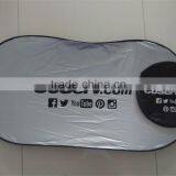 Car Rear Winshield Sunshade/nylon/mesh Rear Sunshade With Customized Printing Logo thumbnail-5