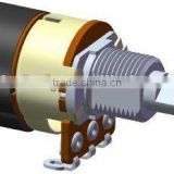 rotary potentiometer with vertical hole