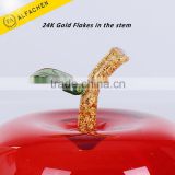 Decorative Gold Stem Apple Money Boxes Gift Piggy Bank for Adults