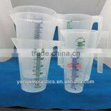 Plastic 250ml 500ml 1L 2L 3L 5L Clear Measuring Cup thumbnail-1