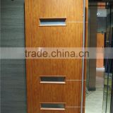 America popular products Low price wooden single door designs interior sliding door
