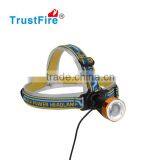 Verified Supplier Trustfire New Design 3868-H6 t6 Cree Led Headlight 5 Modes 400 Lumen Rechargeable Headlight