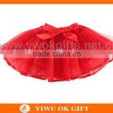 Summer Style Colorful Children TUTU Skirts Cheap Fluffy Tulle Skirt Red TUTU Skirt For Girls