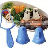 Best Cookware Toys Penguin Cutter Set Animal Rice Ball thumbnail-4