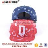 Wholesale Flat Brim Digital Print Snapback Hat thumbnail-5