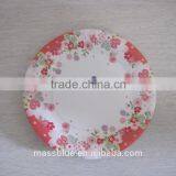 7 Inch Cheap Custom Printed Dinner Paper Plate