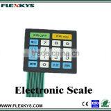 Electronic Scale Control Panel Membrane Switches With Flat Pins
