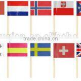 Party Personalized Bamboo Toothpicks Wooden Toothpick Mint Flavor Powder thumbnail-2