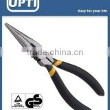 6"/ 8" Two tone dipped vinyl grip Long Nose pliers