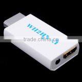 Wii to HDMI 480p Converter Adapter Wii2hdmi 3.5mm Audio Box Wii-link White