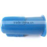 Pet Toothbrush Supplier Blue Pet Toothbrush Finger Brush thumbnail-1