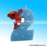 Number 2 Birthday Cake Candle thumbnail-1