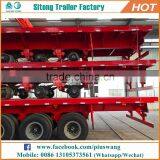 Durable 20ft 40ft Container Transport Semi Trailer Container Dolly Trailer thumbnail-3