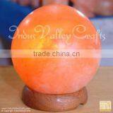Himalayan Salt Lamp, Globe Salt Lamp, Crystal Salt Lamp thumbnail-1