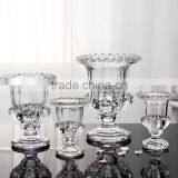 Wedding Centerpiece Flower Arranging Accessories Clear Glass Flower Vase thumbnail-1