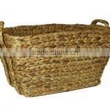 Antique Water Hyacinth Shelf Baskets thumbnail-1