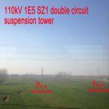 MEGATRO 110kV 1E5 SZ1 Double Circuit Suspension Tower thumbnail-1
