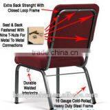 Manufacture Wholesale Heavy Duty Stacking Interlocking Church Chair thumbnail-3