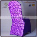 Rosette Chiar Cover Used for Banquet Wedding Rosette Chair Cover thumbnail-2