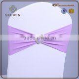 Beautiful Spandex Chair Sash With Buckle for Wedding Deco thumbnail-4