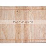 High Quality Best Selling Eco Friendly Rectangular Natural RubberWood Cutting Board From Viet Nam thumbnail-1
