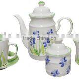 17pcs Handpaitned Tea/coffee Set thumbnail-1